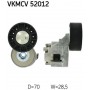 VKMCV 52012 SKF натяжний ролик, Поліклиновий ремінь