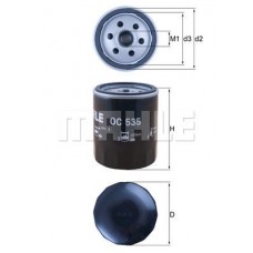 OC 535 MAHLE Масляний фільтр