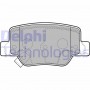 LP2193 DELPHI Комплект гальмівних колодок дисковий гальм
