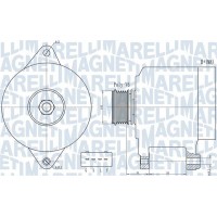 063732013010 MAGNETI MARELLI Генератор