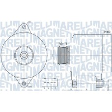063732013010 MAGNETI MARELLI Генератор