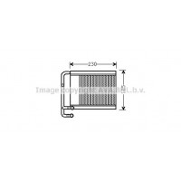 HY6313 AVA QUALITY COOLING Теплообмінник обігрів салону