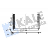 379700 KALE OTO RADYATÖR Конденсатор кондиціонера