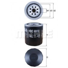 OC 485 MAHLE Масляний фільтр