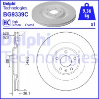 BG9339C DELPHI Гальмівний диск