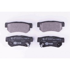 8DB 355 009-971 HELLA Комплект гальмівних колодок дисковий гальм