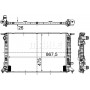 CR 910 000S MAHLE Радіатор охолодження двигуна