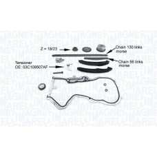 341500001200 MAGNETI MARELLI Комплект цілі приводу розподільного валу