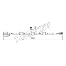 SU.322 TRUSTING Сигналізатор зносу гальмівних колодок