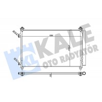 345250 KALE OTO RADYATÖR Конденсатор кондиціонера
