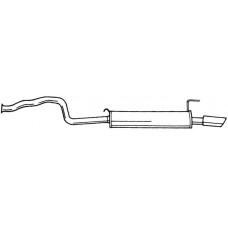 10607 SIGAM Глушник вихлопних газів кінцевий