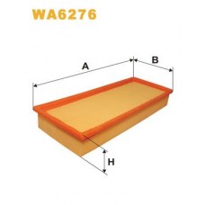 WA6276 WIX FILTERS Повітряний фільтр