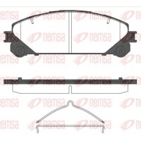 1312.00 REMSA Комплект гальмівних колодок дисковий гальм