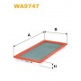 WA9747 WIX FILTERS Повітряний фільтр