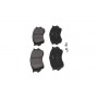 KBP-4529 KAVO PARTS Комплект гальмівних колодок дисковий гальм