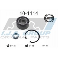 10-1114 IJS GROUP Комплект підшипника ступиці колеса