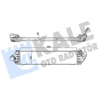 347000 KALE OTO RADYATÖR Интеркулер