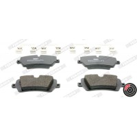 FDB4678 FERODO Комплект гальмівних колодок дисковий гальм