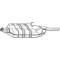 215-829 BOSAL Глушник вихлопних газів кінцевий