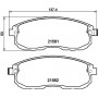 8DB 355 013-991 HELLA PAGID Комплект гальмівних колодок дисковий гальм
