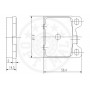 9509 OPTIMAL Комплект гальмівних колодок дисковий гальм
