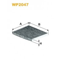 WP2047 WIX FILTERS Фільтр повітря у внутрішньому просторі