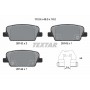 2614201 TEXTAR Комплект гальмівних колодок дисковий гальм