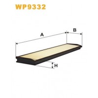 WP9332 WIX FILTERS Фільтр повітря у внутрішньому просторі