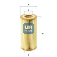 25.040.00 UFI Масляний фільтр