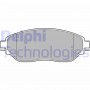 LP3143 DELPHI Комплект гальмівних колодок дисковий гальм