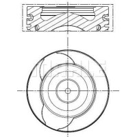 021 PI 00128 000 MAHLE Поршень