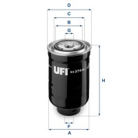 2437400 UFI Паливний фільтр