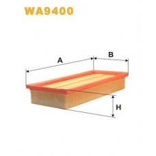WA9400 WIX FILTERS Повітряний фільтр