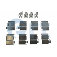 420348 ERT Комплектуючі колодки дискового гальма