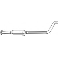 70402 SIGAM Середній глушник вихлопних газів