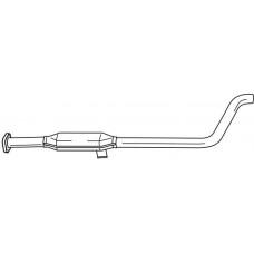 70402 SIGAM Середній глушник вихлопних газів
