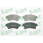 05P1581 LPR Комплект гальмівних колодок дисковий гальм