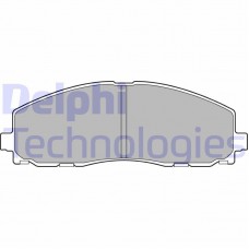 LP2694 DELPHI КомплеК т гальмівних колодок, дискове гальмо