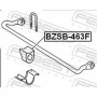 BZSB463F FEBEST Опора стабілізатора
