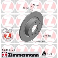 150.3487.20 ZIMMERMANN Гальмівний диск