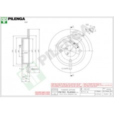 5261 PILENGA Гальмівний диск