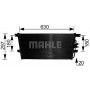 AC 217 000S MAHLE Конденсатор кондиціонера