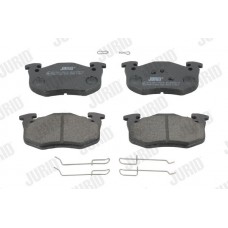 571334J JURID Комплект гальмівних колодок дисковий гальм