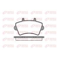 0819.00 REMSA КомплеК т гальмівних колодок, дискове гальмо