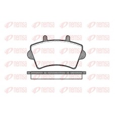 0819.00 REMSA КомплеК т гальмівних колодок, дискове гальмо