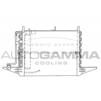 102651 AUTOGAMMA Конденсатор кондиціонера