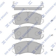 SP1120 Hi-Q Комплект гальмівних колодок дисковий гальм