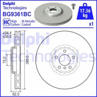 BG9361BC DELPHI Гальмівний диск
