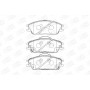 572268CH CHAMPION Комплект гальмівних колодок дисковий гальм