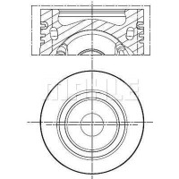 028 PI 00141 000 MAHLE Поршень